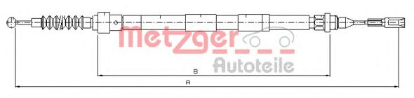 METZGER 10.7620 Трос, стояночная тормозная система для FORD GALAXY (Форд Галакси) METZGER 10.7620 Трос, стояночная тормозная система для FORD GALAXY (Форд Галакси)