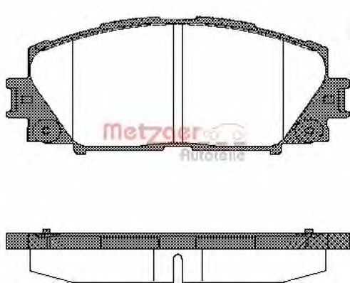 METZGER 1170772 Тормозные колодки для DAIHATSU CHARADE (Дайхатсу Чарадэ) METZGER 1170772 Тормозные колодки для DAIHATSU CHARADE (Дайхатсу Чарадэ)