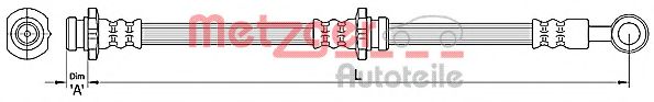 METZGER 4110389 Тормозной шланг для NISSAN PULSAR VII (Ниссан Пулсар v2) METZGER 4110389 Тормозной шланг для NISSAN PULSAR VII (Ниссан Пулсар v2)