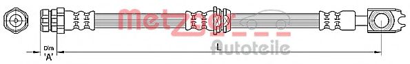 METZGER 4110444 Тормозной шланг для AUDI TT (Ауди Тт) METZGER 4110444 Тормозной шланг для AUDI TT (Ауди Тт)