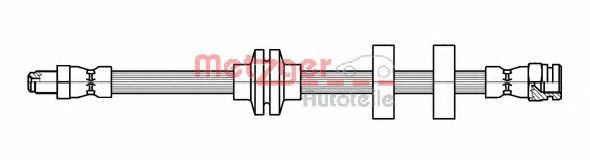 METZGER 4118500 Тормозной шланг для FIAT MAREA (Фиат Мареа) METZGER 4118500 Тормозной шланг для FIAT MAREA (Фиат Мареа)