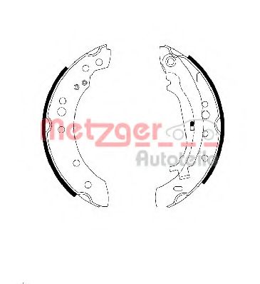 METZGER MG 108 Тормозные колодоки для MITSUBISHI COLT VI (Митсубиши/митсубиси Кольт 6) METZGER MG 108 Тормозные колодоки для MITSUBISHI COLT VI (Митсубиши/митсубиси Кольт 6)