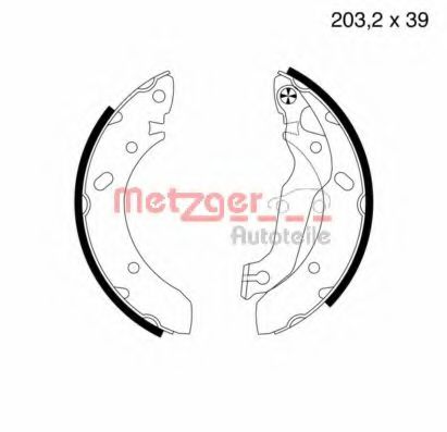 METZGER MG 576 Тормозные колодоки для HYUNDAI AVANTE II (Хендай Аvантэ 2) METZGER MG 576 Тормозные колодоки для HYUNDAI AVANTE II (Хендай Аvантэ 2)