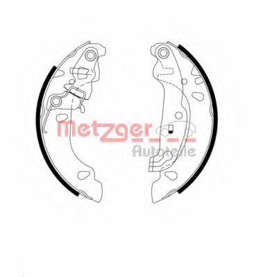 METZGER MG 976 Тормозные колодоки для MAZDA SOHO III (Мазда Сохо 3) METZGER MG 976 Тормозные колодоки для MAZDA SOHO III (Мазда Сохо 3)