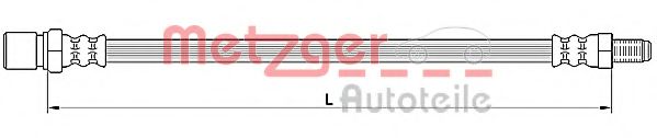 METZGER 4110641 Тормозной шланг для MITSUBISHI OUTLANDER I (Митсубиши/митсубиси Аутлендер 1) METZGER 4110641 Тормозной шланг для MITSUBISHI OUTLANDER I (Митсубиши/митсубиси Аутлендер 1)