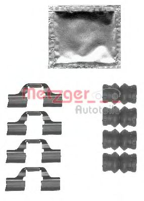 METZGER 109-1827 Комплектующие, колодки дискового тормоза для RENAULT SCNIC II (Рено Сценик 2) METZGER 109-1827 Комплектующие, колодки дискового тормоза для RENAULT SCNIC II (Рено Сценик 2)