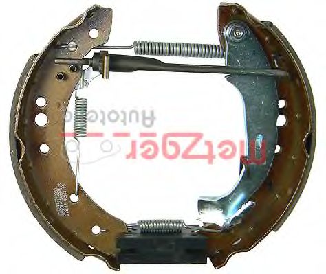 METZGER MG 961V Тормозные колодоки для CITROËN C2 (CитроËн C2) METZGER MG 961V Тормозные колодоки для CITROËN C2 (CитроËн C2)