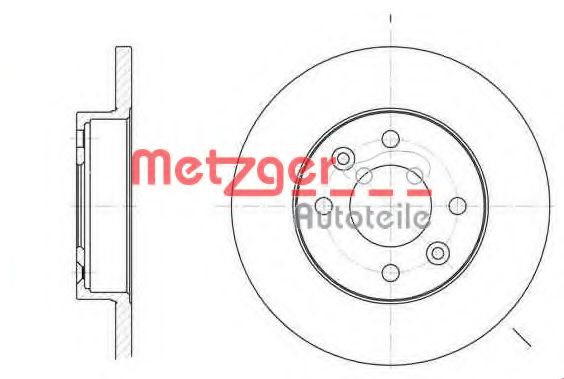 METZGER 6067.00 Тормозной диск для RENAULT ALLIANCE (Рено Аллианcэ) METZGER 6067.00 Тормозной диск для RENAULT ALLIANCE (Рено Аллианcэ)