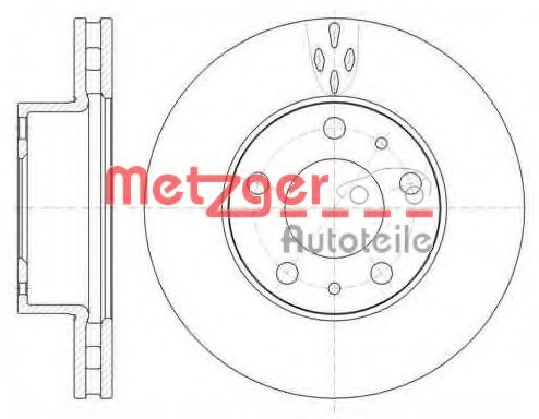 METZGER 61015.10 Тормозной диск для FIAT DUCATO (Фиат Дукато) METZGER 61015.10 Тормозной диск для FIAT DUCATO (Фиат Дукато)