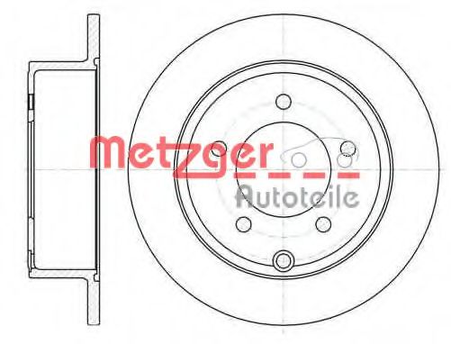 METZGER 61025.00 Тормозной диск для CHRYSLER CIRRUS (Крайслер Cиррус) METZGER 61025.00 Тормозной диск для CHRYSLER CIRRUS (Крайслер Cиррус)