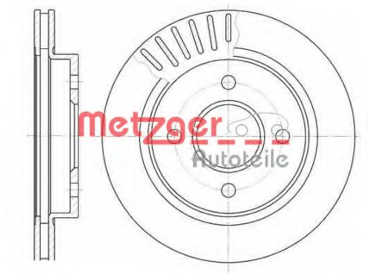 METZGER 6160.10 Тормозной диск для FORD MONDEO (Форд Мондэо) METZGER 6160.10 Тормозной диск для FORD MONDEO (Форд Мондэо)