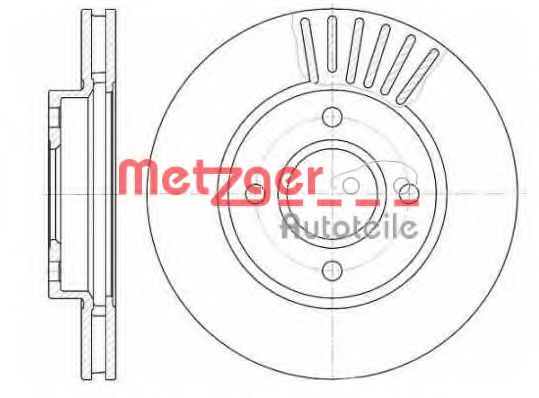 METZGER 6211.10 Тормозной диск для FORD MONDEO (Форд Мондэо) METZGER 6211.10 Тормозной диск для FORD MONDEO (Форд Мондэо)