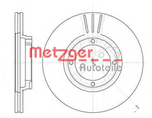 METZGER 6374.10 Тормозной диск для HYUNDAI EXCEL (Хендай Эxcэл) METZGER 6374.10 Тормозной диск для HYUNDAI EXCEL (Хендай Эxcэл)
