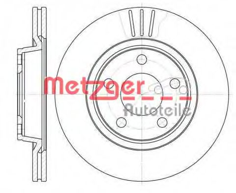 METZGER 6548.10 Тормозной диск для SEAT EXEO (Сеат Эxэо) METZGER 6548.10 Тормозной диск для SEAT EXEO (Сеат Эxэо)