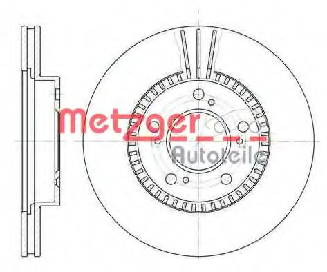 METZGER 6586.10 Тормозной диск для HONDA ODYSSEY (Хонда Одъссэъ) METZGER 6586.10 Тормозной диск для HONDA ODYSSEY (Хонда Одъссэъ)