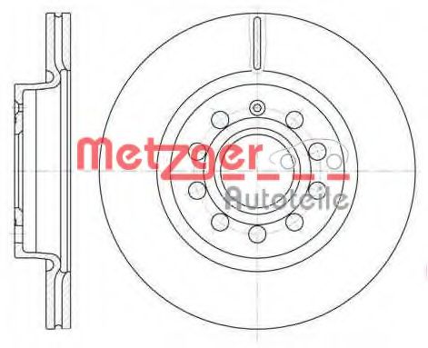 METZGER 6647.10 Тормозной диск для SEAT (Сеат) METZGER 6647.10 Тормозной диск для SEAT (Сеат)