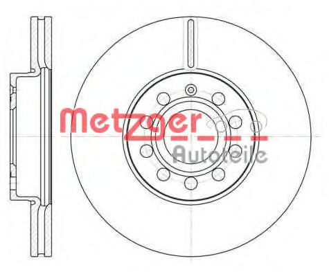 METZGER 6648.10 Тормозной диск для SEAT (Сеат) METZGER 6648.10 Тормозной диск для SEAT (Сеат)