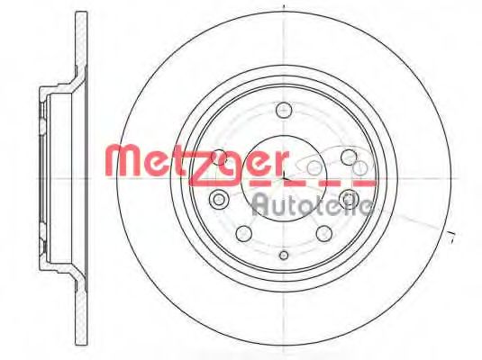 METZGER 6881.00 Тормозной диск для MAZDA ATENZA (Мазда Атэнза) METZGER 6881.00 Тормозной диск для MAZDA ATENZA (Мазда Атэнза)