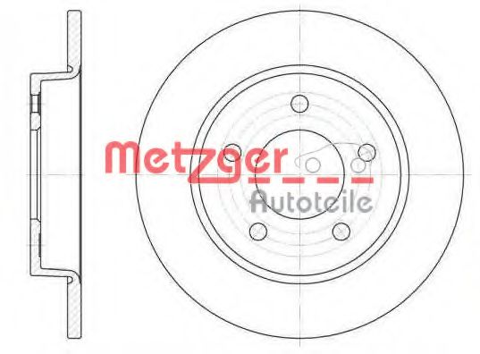 METZGER 6906.00 Тормозной диск для MAZDA 3 (Мазда 3) METZGER 6906.00 Тормозной диск для MAZDA 3 (Мазда 3)