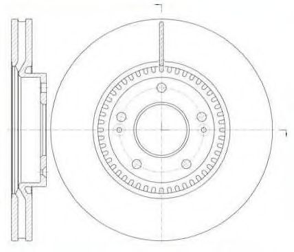 METZGER 6988.10 Тормозной диск для HYUNDAI EMBERA V (Хендай Эмбэра v) METZGER 6988.10 Тормозной диск для HYUNDAI EMBERA V (Хендай Эмбэра v)
