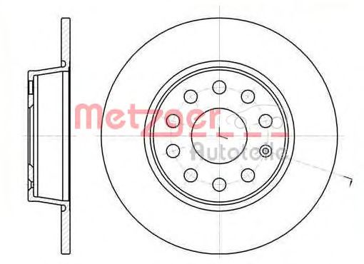METZGER 15012 V Тормозной диск для SEAT (Сеат) METZGER 15012 V Тормозной диск для SEAT (Сеат)