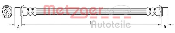 METZGER 4110784 Тормозной шланг для TOYOTA IQ (Тойота/тоета Иq) METZGER 4110784 Тормозной шланг для TOYOTA IQ (Тойота/тоета Иq)