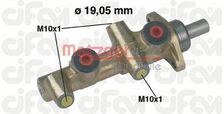 METZGER 202-138 Главный тормозной цилиндр для MERCEDESBENZ (Мерседес бенц) METZGER 202-138 Главный тормозной цилиндр для MERCEDESBENZ (Мерседес бенц)