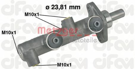 METZGER 202-159 Главный тормозной цилиндр для AUDI (Ауди) METZGER 202-159 Главный тормозной цилиндр для AUDI (Ауди)