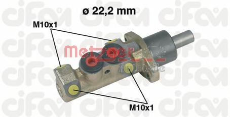 METZGER 202-228 Главный тормозной цилиндр для CITROËN DISPATCH (CитроËн Диспатч) METZGER 202-228 Главный тормозной цилиндр для CITROËN DISPATCH (CитроËн Диспатч)