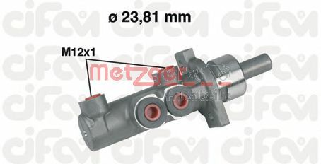 METZGER 202-280 Главный тормозной цилиндр для AUDI TT (Ауди Тт) METZGER 202-280 Главный тормозной цилиндр для AUDI TT (Ауди Тт)