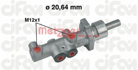 METZGER 202-404 Главный тормозной цилиндр для VOLKSWAGEN (Фольксваген) METZGER 202-404 Главный тормозной цилиндр для VOLKSWAGEN (Фольксваген)