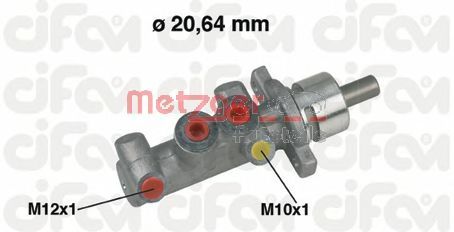 METZGER 202-416 Главный тормозной цилиндр для RENAULT (Рено) METZGER 202-416 Главный тормозной цилиндр для RENAULT (Рено)
