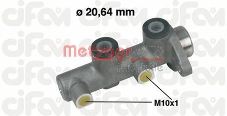 METZGER 202-433 Главный тормозной цилиндр для CHEVROLET (Шевроле) METZGER 202-433 Главный тормозной цилиндр для CHEVROLET (Шевроле)