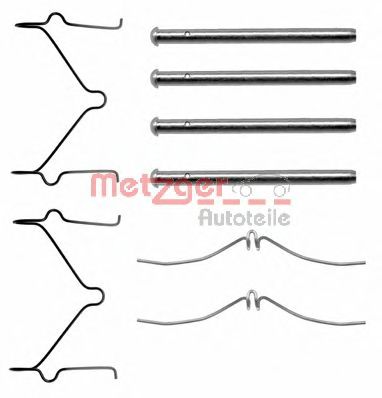 METZGER 109-1124 Комплектующие, колодки дискового тормоза для MAZDA 323 C IV (Мазда 323 c иv) METZGER 109-1124 Комплектующие, колодки дискового тормоза для MAZDA 323 C IV (Мазда 323 c иv)