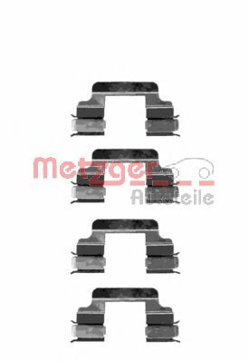 METZGER 109-1230 Комплектующие, колодки дискового тормоза для PEUGEOT 407 (Пежо 407) METZGER 109-1230 Комплектующие, колодки дискового тормоза для PEUGEOT 407 (Пежо 407)