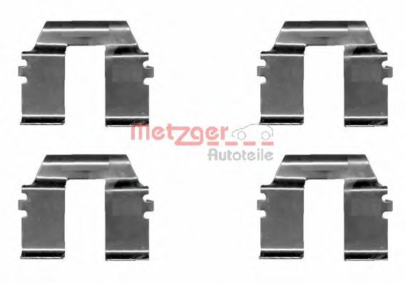 METZGER 109-1232 Комплектующие, колодки дискового тормоза для VOLKSWAGEN T4 MULTIVAN (Фольксваген Т4 мултиvан) METZGER 109-1232 Комплектующие, колодки дискового тормоза для VOLKSWAGEN T4 MULTIVAN (Фольксваген Т4 мултиvан)
