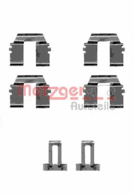 METZGER 109-1233 Комплектующие, колодки дискового тормоза для VOLKSWAGEN T4 MULTIVAN (Фольксваген Т4 мултиvан) METZGER 109-1233 Комплектующие, колодки дискового тормоза для VOLKSWAGEN T4 MULTIVAN (Фольксваген Т4 мултиvан)