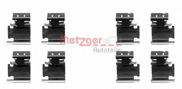 METZGER 109-1298 Комплектующие, колодки дискового тормоза передний мост для VOLKSWAGEN (Фольксваген) METZGER 109-1298 Комплектующие, колодки дискового тормоза передний мост для VOLKSWAGEN (Фольксваген)