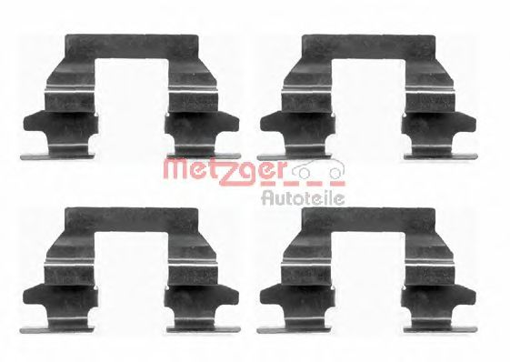 METZGER 109-1625 Комплектующие, колодки дискового тормоза для RENAULT KOLEOS (Рено Колеос) METZGER 109-1625 Комплектующие, колодки дискового тормоза для RENAULT KOLEOS (Рено Колеос)