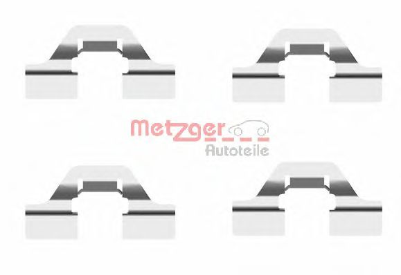 METZGER 109-1684 Комплектующие, колодки дискового тормоза для PEUGEOT 407 (Пежо 407) METZGER 109-1684 Комплектующие, колодки дискового тормоза для PEUGEOT 407 (Пежо 407)