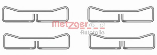 METZGER 109-1691 Комплектующие, колодки дискового тормоза для KIA (Киа) METZGER 109-1691 Комплектующие, колодки дискового тормоза для KIA (Киа)