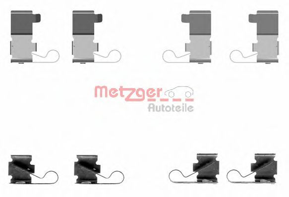 METZGER 109-1699 Комплектующие, колодки дискового тормоза для TOYOTA CARINA E (Тойота/тоета Карина е) METZGER 109-1699 Комплектующие, колодки дискового тормоза для TOYOTA CARINA E (Тойота/тоета Карина е)