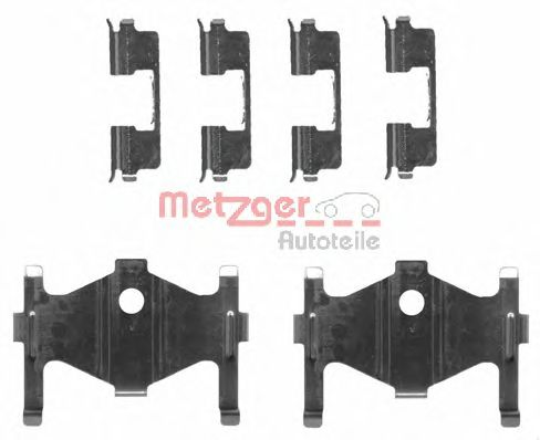 METZGER 109-1710 Комплектующие, колодки дискового тормоза для HYUNDAI FLUIDIC ELANTRA (Хендай Флуидиc элантра) METZGER 109-1710 Комплектующие, колодки дискового тормоза для HYUNDAI FLUIDIC ELANTRA (Хендай Флуидиc элантра)