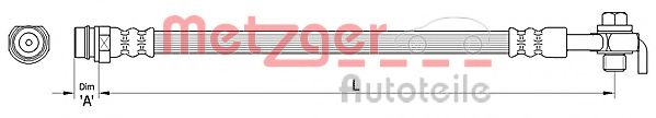 METZGER 4111038 Тормозной шланг для FORD (Форд) METZGER 4111038 Тормозной шланг для FORD (Форд)