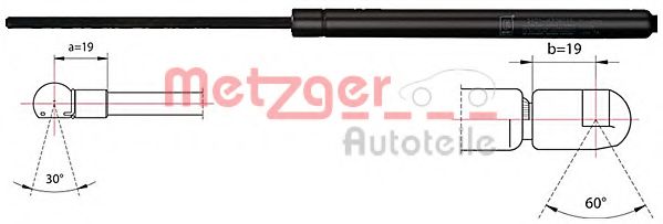 METZGER 2110487 Газовая пружина, крышка багажник для AUDI Q7 (Ауди Кью 7) METZGER 2110487 Газовая пружина, крышка багажник для AUDI Q7 (Ауди Кью 7)