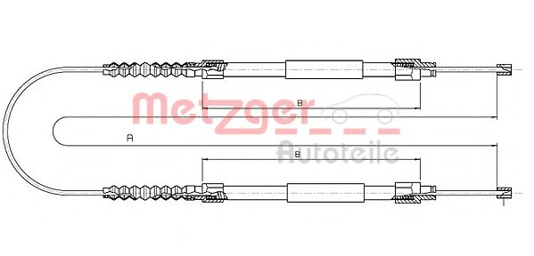 METZGER 1171.11 Трос, стояночная тормозная система для CITROËN RELAY (CитроËн Рэлаъ) METZGER 1171.11 Трос, стояночная тормозная система для CITROËN RELAY (CитроËн Рэлаъ)