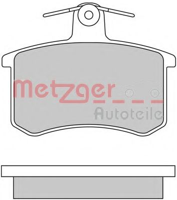 METZGER 1170030 Тормозные колодки для AUDI 90 (Ауди 90) METZGER 1170030 Тормозные колодки для AUDI 90 (Ауди 90)
