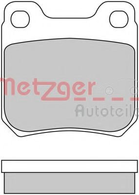 METZGER 1170034 Тормозные колодки для OPEL OMEGA A (Опель Омэга а) METZGER 1170034 Тормозные колодки для OPEL OMEGA A (Опель Омэга а)