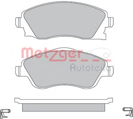 METZGER 1170047 Тормозные колодки для OPEL VITA C (Опель Vита c) METZGER 1170047 Тормозные колодки для OPEL VITA C (Опель Vита c)