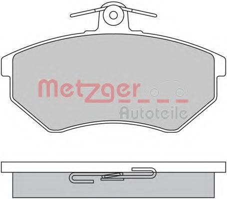 METZGER 1170062 Тормозные колодки для VOLKSWAGEN (Фольксваген) METZGER 1170062 Тормозные колодки для VOLKSWAGEN (Фольксваген)